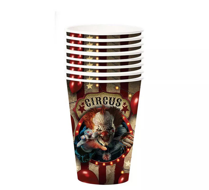 Translation missing: pt-PT.Pack de 6 Vasos Payaso de 355 ml (11 cm)