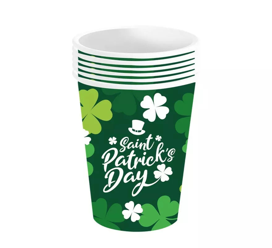 Translation missing: pt-PT.Pack de 6 Vasos San Patricio de 240 ml