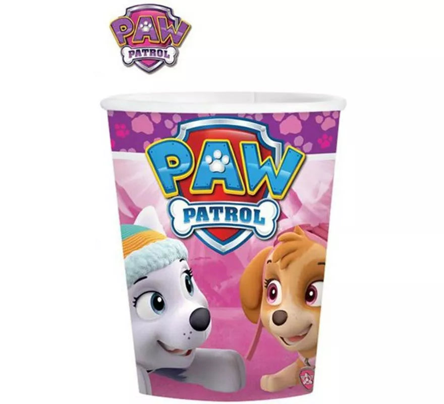 Translation missing: pt-PT.Pack de 8 Vasos de papel de La Patrulla Canina de 250 ml