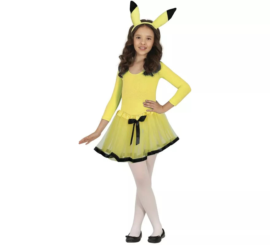 Translation missing: pt-PT.Pack Diadema y Tutú de Ratón Amarillo para niña