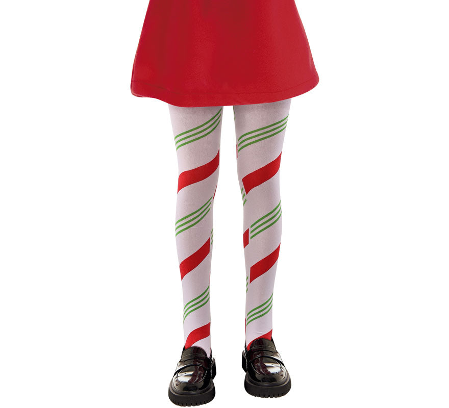Translation missing: pt-PT.Panty a Rayas Lazo Navidad Infantiles