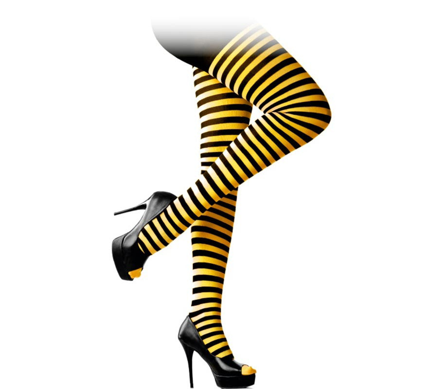 Translation missing: pt-PT.Panty a Rayas Negro Adulto en varios colores