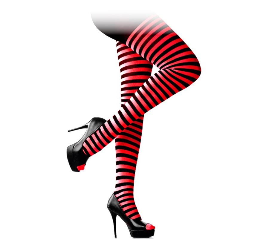 Translation missing: pt-PT.Panty a Rayas Negro Adulto en varios colores