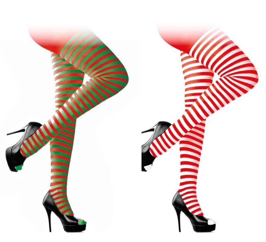 Translation missing: pt-PT.Panty a Rayas Rojo Adulto en varios colores