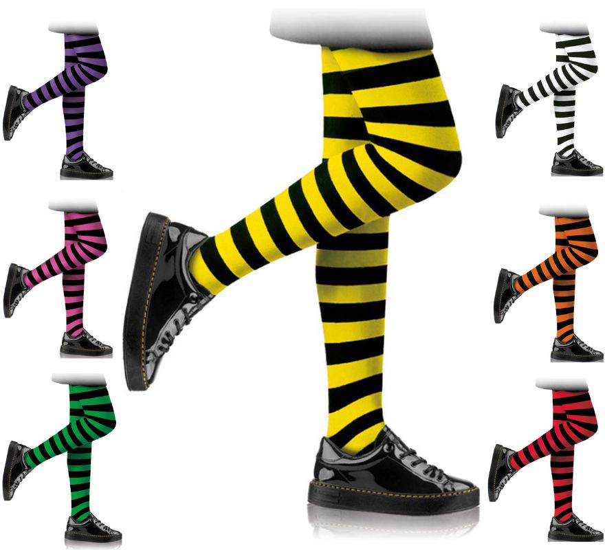 Translation missing: pt-PT.Pantys Infantiles Rayas Negras en varios colores