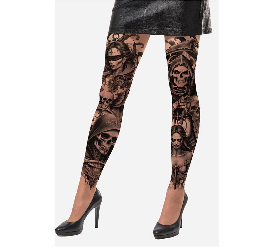 Translation missing: pt-PT.Pantys Muerte con efecto Tatuaje