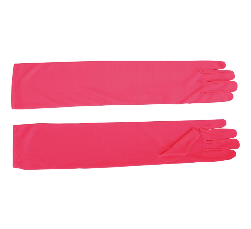 Translation missing: pt-PT.Par de Guantes fucsia neón de 42 cm
