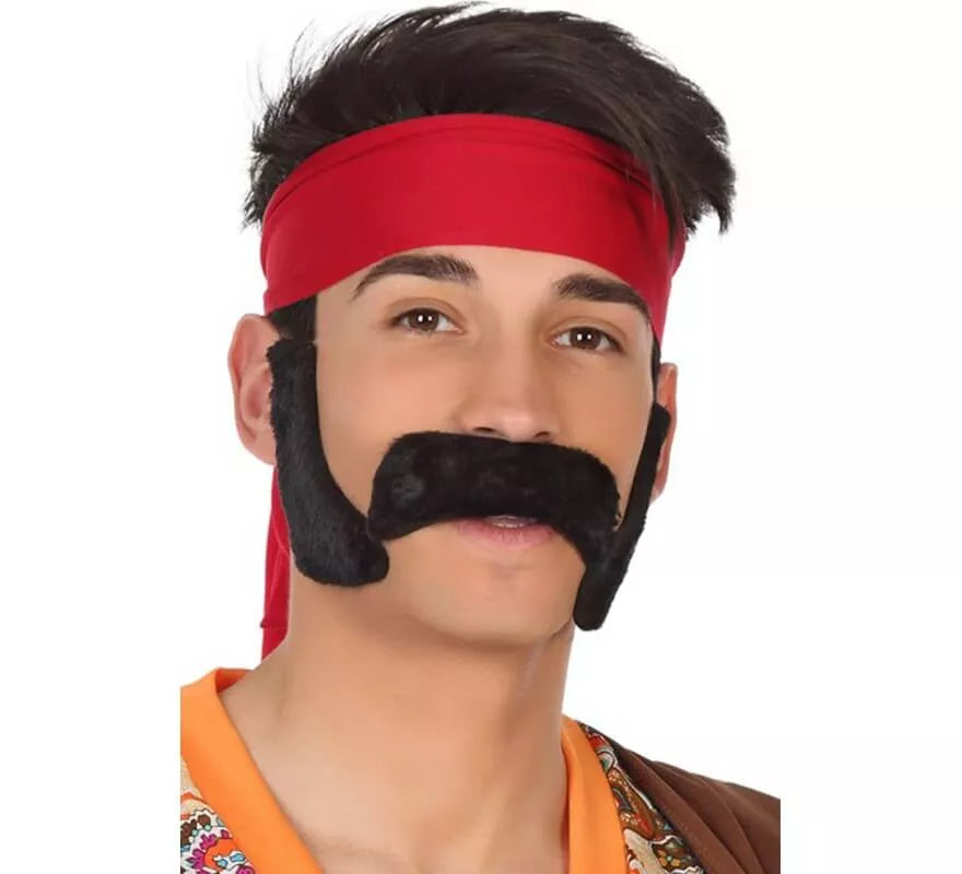 Translation missing: pt-PT.Patillas y Bigote de Hippie