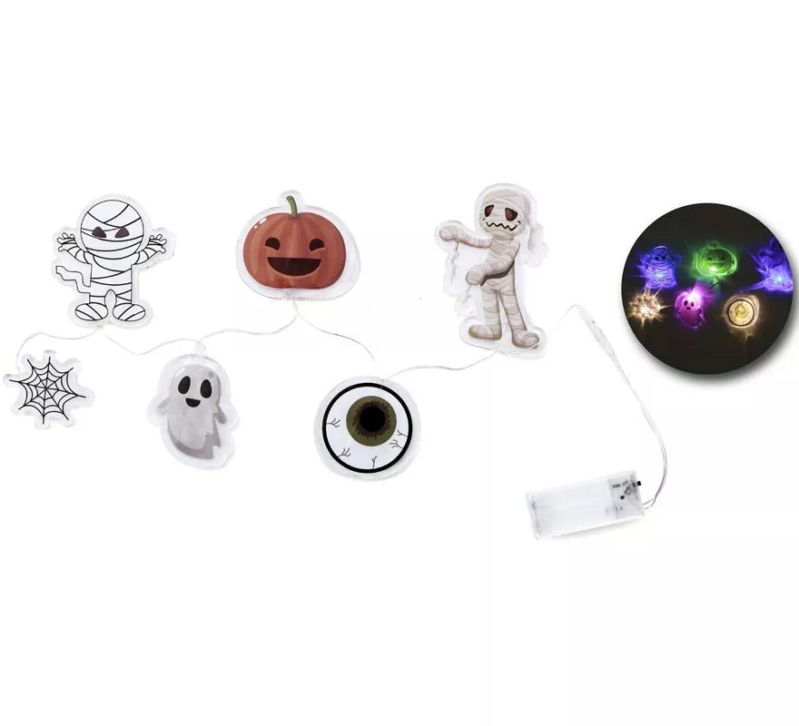 Translation missing: pt-PT.Pegatina Gel Led Figuritas Halloween