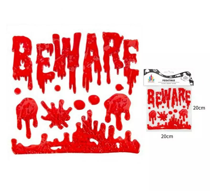 Translation missing: pt-PT.Pegatina Gel Sangre Beware