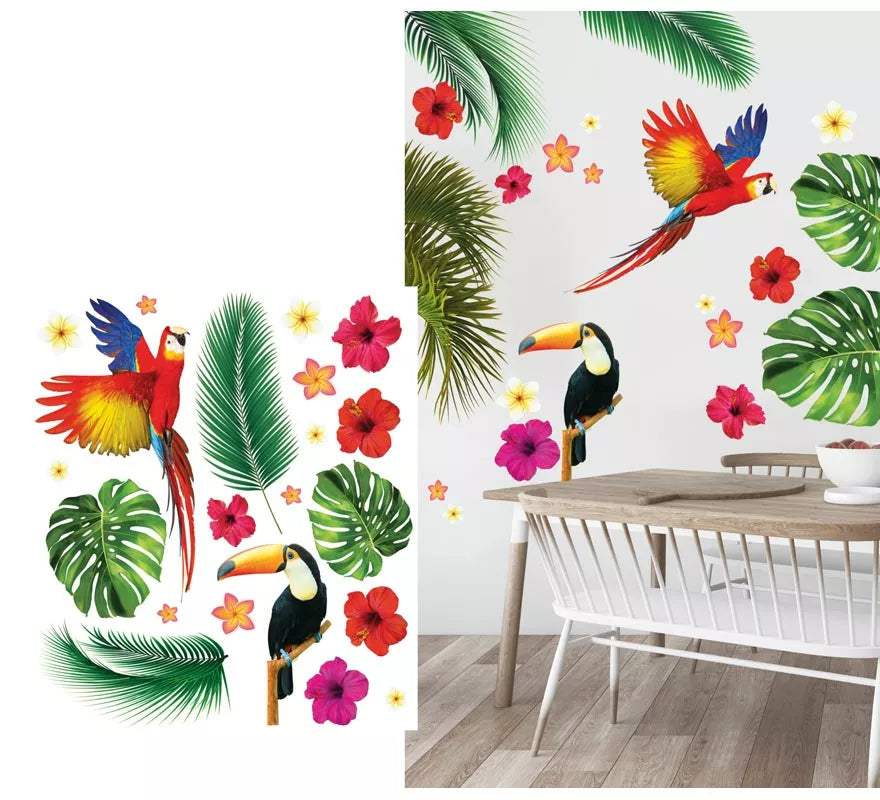 Translation missing: pt-PT.Pegatinas Tropical para pared de 70x80 cm