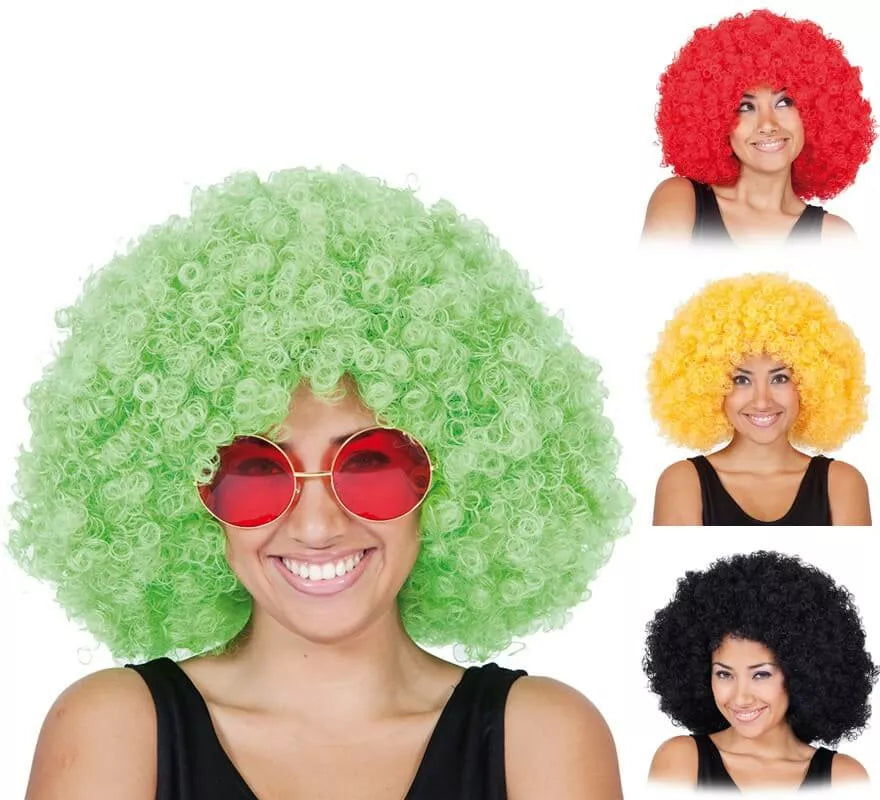 Translation missing: pt-PT.Peluca Afro Extra grande en varios colores
