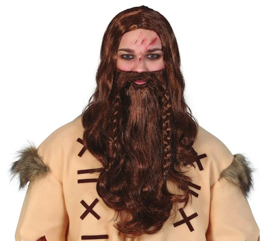 Translation missing: pt-PT.Peluca con Barba de Vikingo en caja