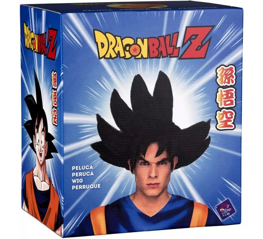 Translation missing: pt-PT.Peluca de Son Goku de Dragón Ball en caja para hombre