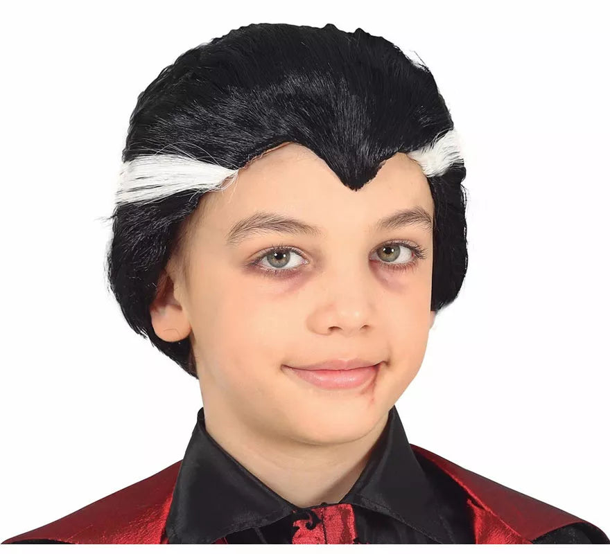 Translation missing: pt-PT.Peluca Drácula con Mechas Infantil
