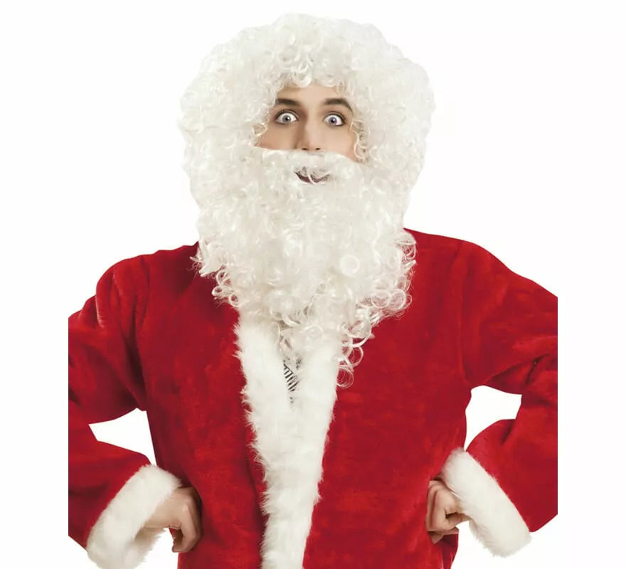 Translation missing: pt-PT.Peluca Y Barba Santa Claus