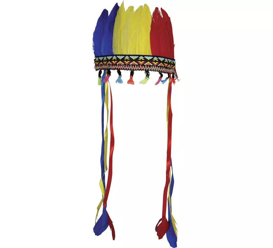 Translation missing: pt-PT.Penacho de Plumas multicolor