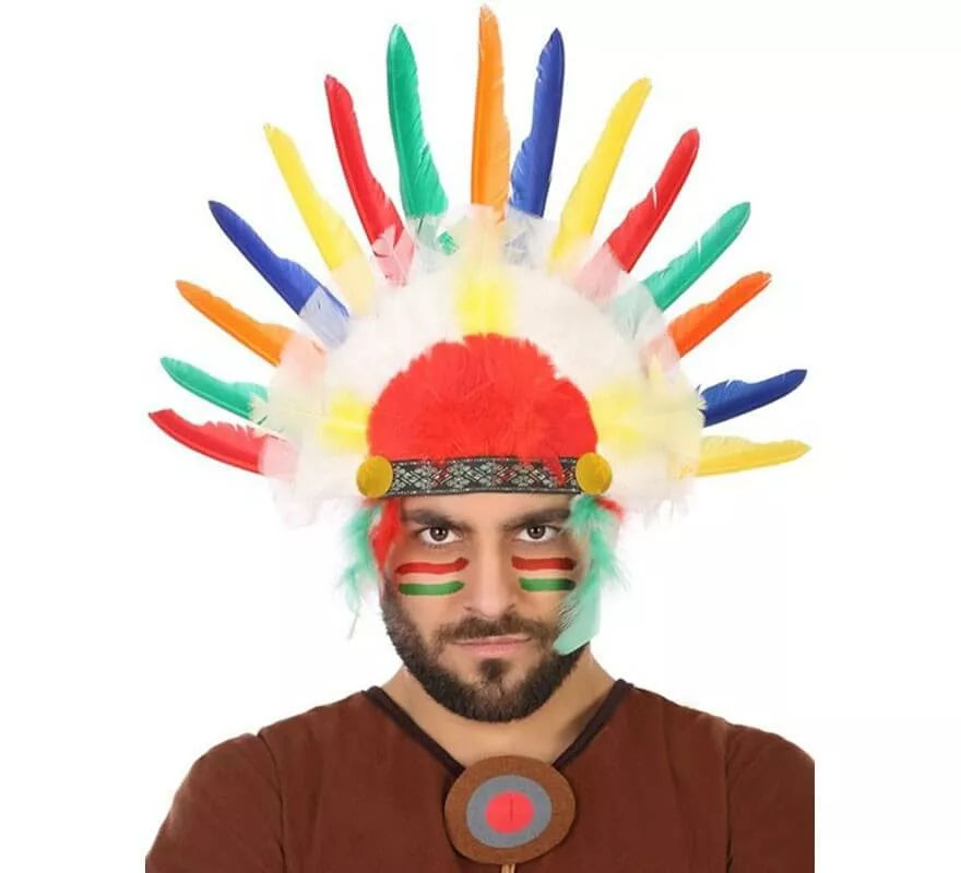 Translation missing: pt-PT.Penacho Indio Multicolor