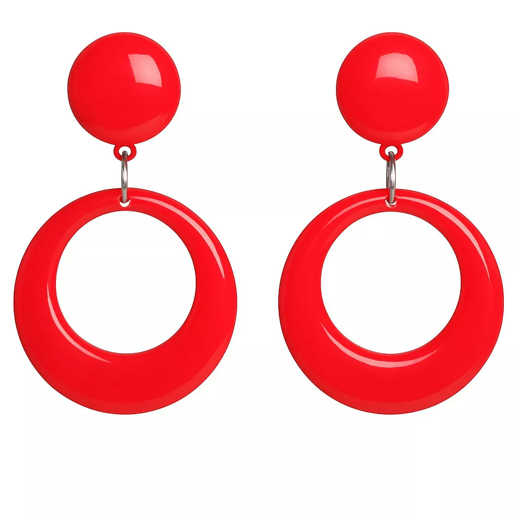 Translation missing: pt-PT.Pendientes de Flamenca grandes de 9,5 cm en varios colores