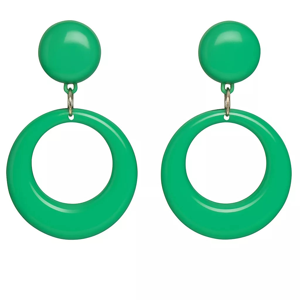 Translation missing: pt-PT.Pendientes de flamenca pequeños de 7,5 cm en varios colores