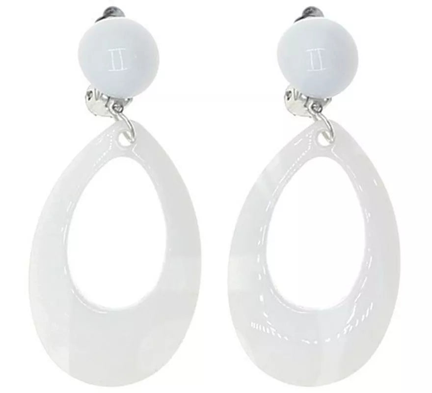 Translation missing: pt-PT.Pendientes de Sevillana Ovalados de 8 cm en varios colores