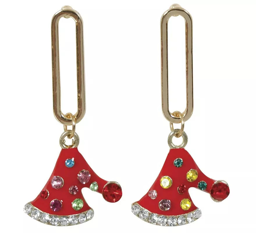 Translation missing: pt-PT.Pendientes Gorritos Navideños