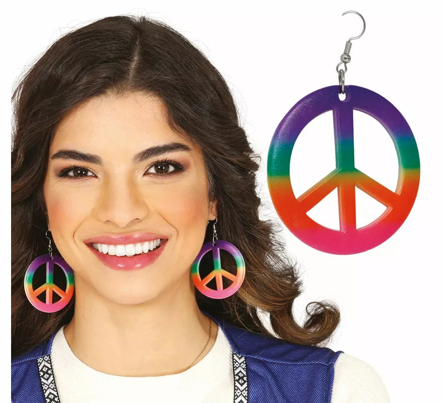Translation missing: pt-PT.Pendientes Hippie multicolor