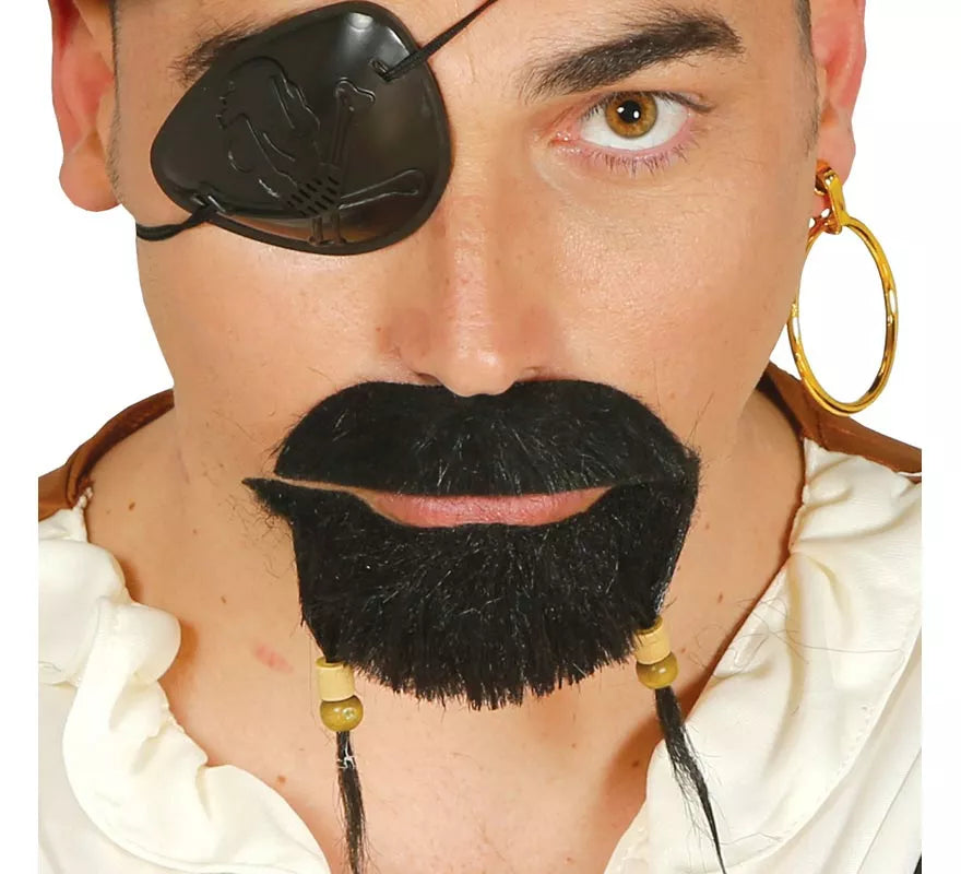Translation missing: pt-PT.Perilla y bigote de Pirata con adornos