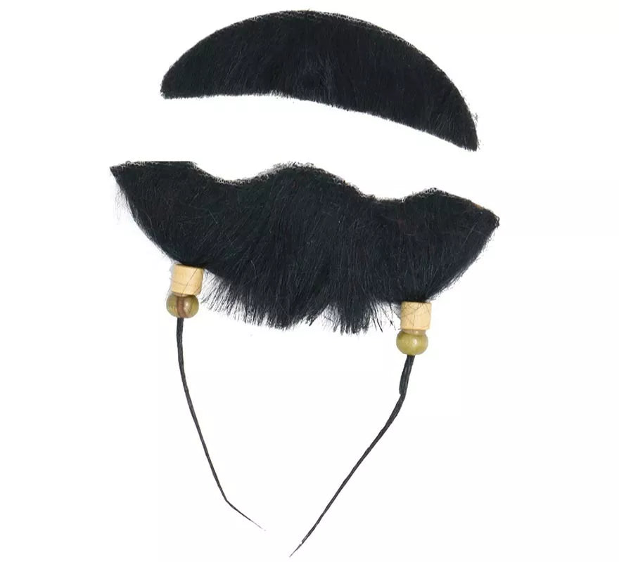 Translation missing: pt-PT.Perilla y bigote de Pirata con adornos