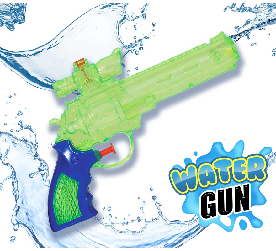 Translation missing: pt-PT.Pistola de Agua Transparente Colores 23 cm