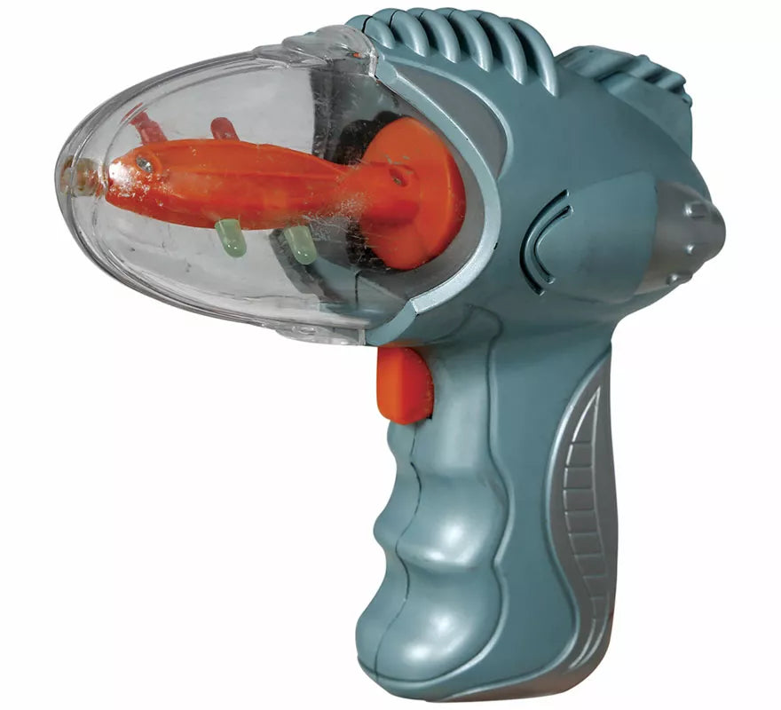 Translation missing: pt-PT.Pistola Espacial Plateada de 18 cm