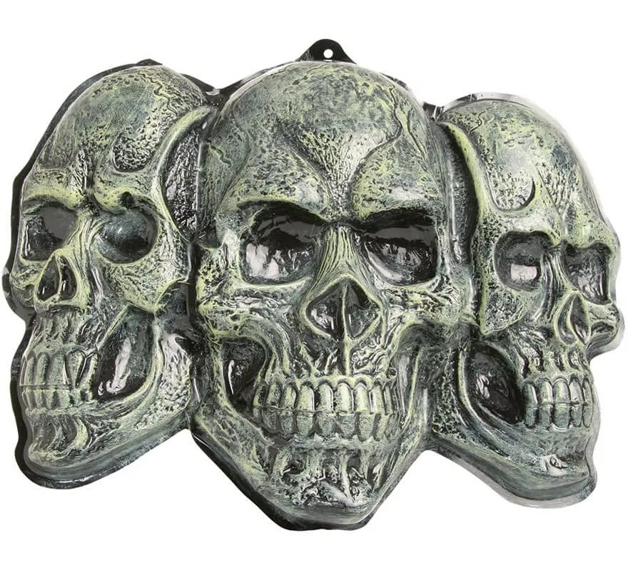 Translation missing: pt-PT.Plafón de 3 Calaveras 53 cm