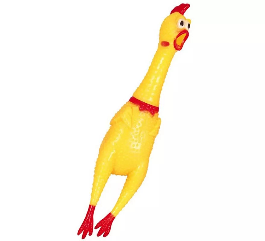 Translation missing: pt-PT.Pollo de Goma con Sonido de 38 cm