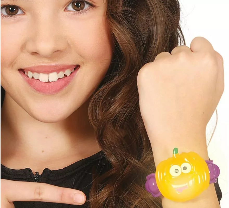 Translation missing: pt-PT.Pulsera Calabaza con Luz de 18 cm
