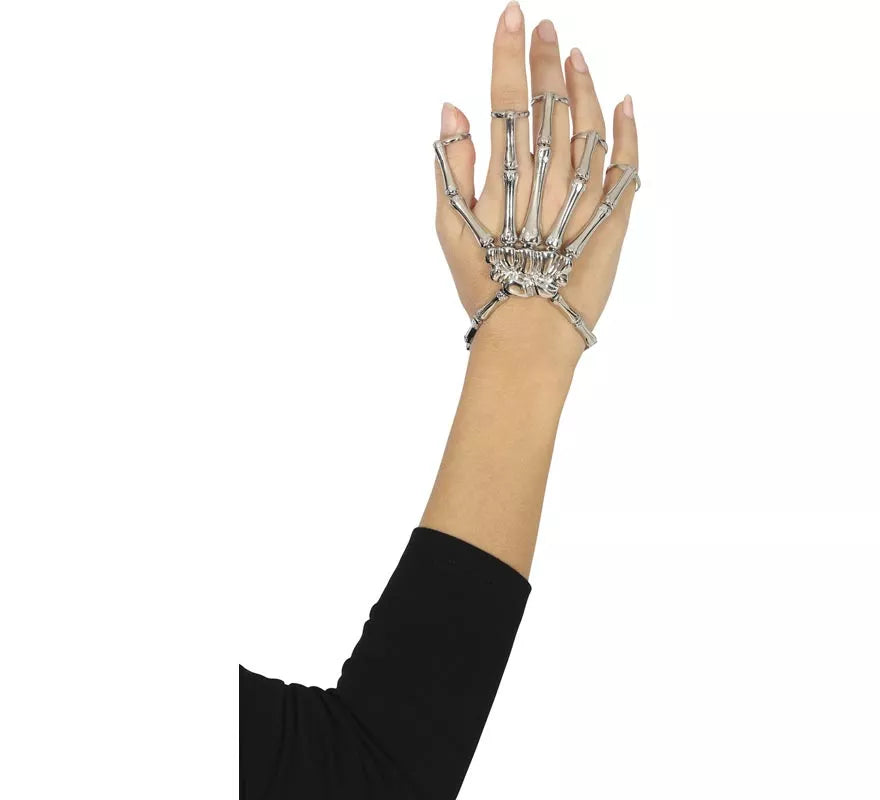 Translation missing: pt-PT.Pulsera con Anillos Esqueleto Metal