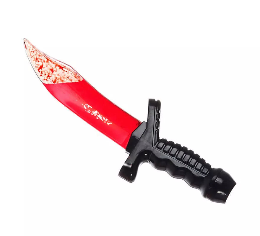 Translation missing: pt-PT.Puñal o Cuchillo con sangre para Halloween