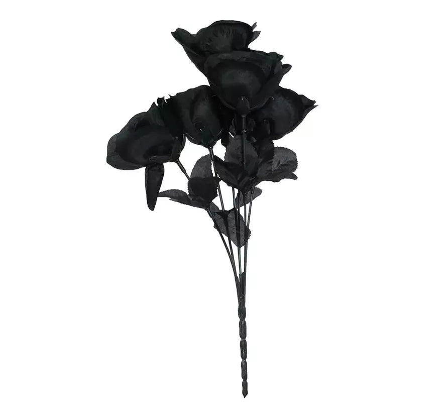 Translation missing: pt-PT.Ramo Rosas Negras 35 cm