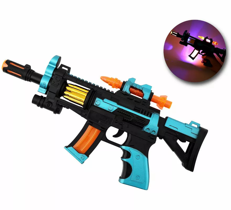 Translation missing: pt-PT.Rifle con Luz, Sonido y Movimiento de 33x15 cm de plástico