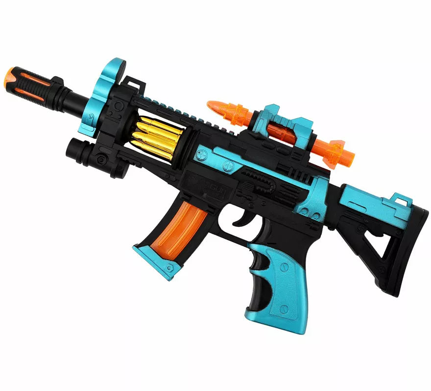 Translation missing: pt-PT.Rifle con Luz, Sonido y Movimiento de 33x15 cm de plástico