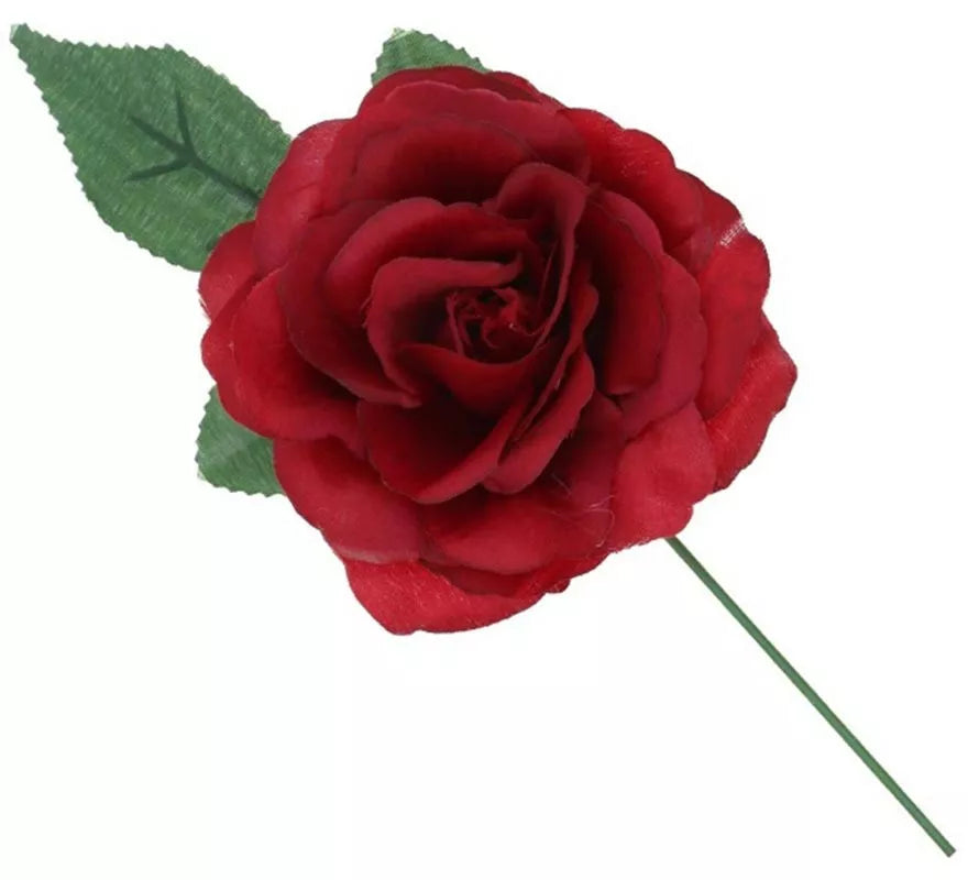 Translation missing: pt-PT.Rosa de Sevillana o Chulapa con varilla de 13 cm en varios colores