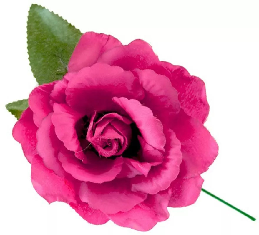 Translation missing: pt-PT.Rosa de Sevillana o Chulapa con varilla de 13 cm en varios colores