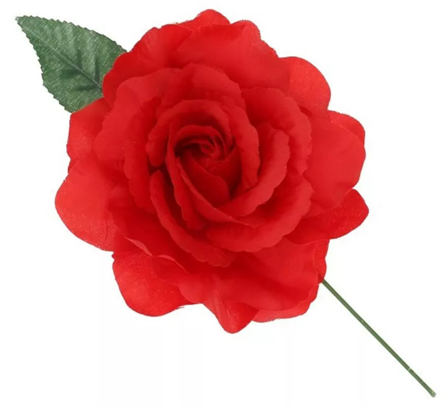 Translation missing: pt-PT.Rosa de Sevillana o Chulapa con varilla de 15 cm en varios colores