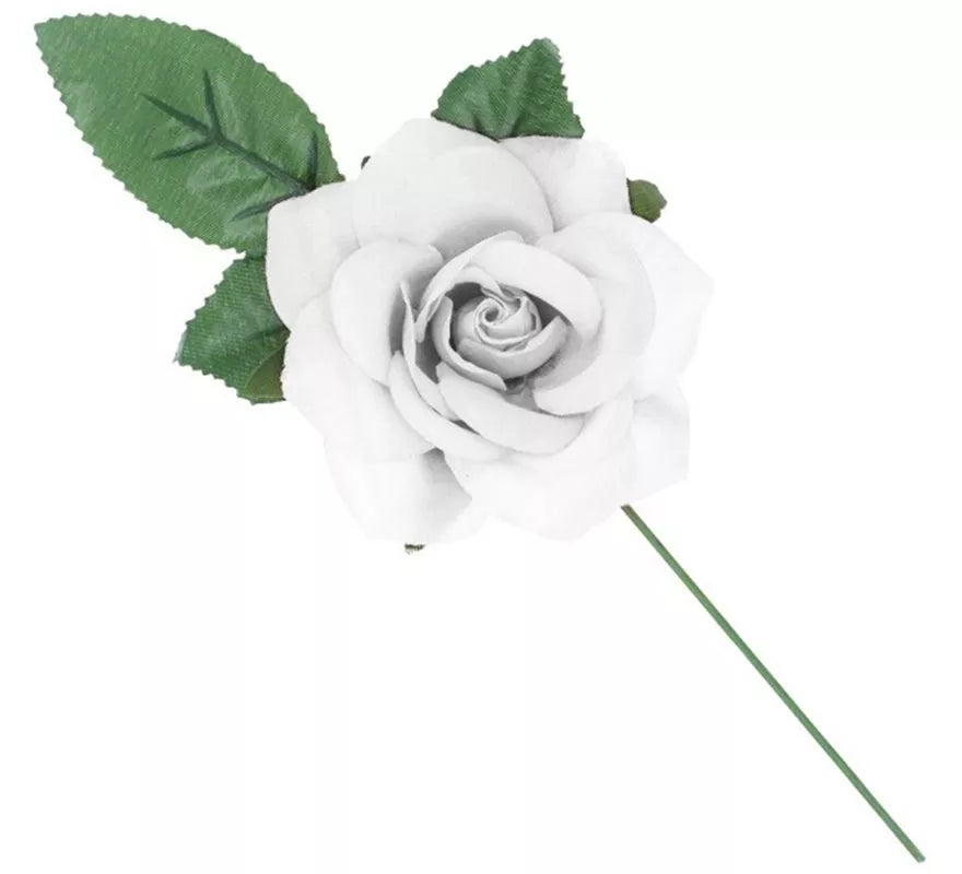 Translation missing: pt-PT.Rosa de Sevillana o Chulapa con varilla de 8 cm en varios colores