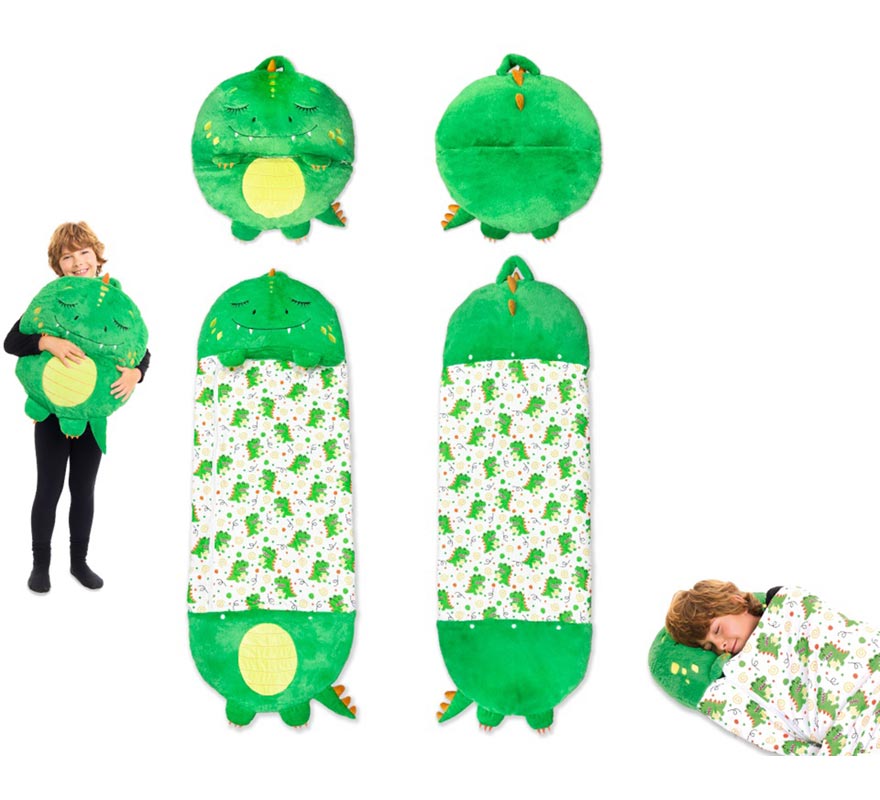 Translation missing: pt-PT.Saco de Dormir con Cojín Dinosaurio de 135 cm