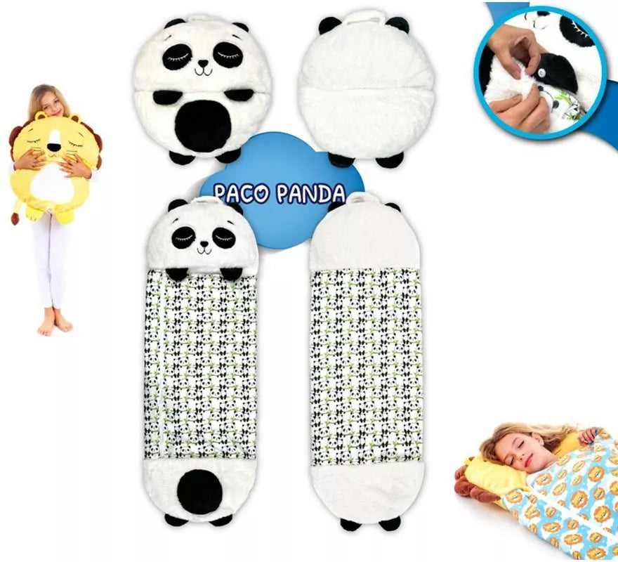 Translation missing: pt-PT.Saco de Dormir Panda Paco con cojín de 165 cm