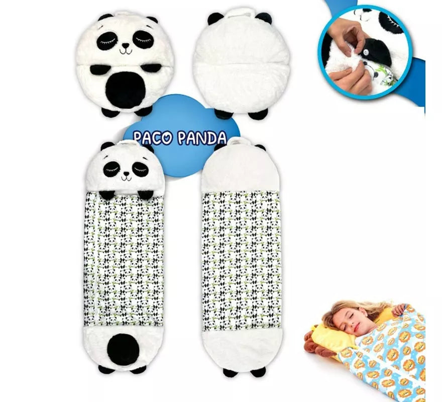 Translation missing: pt-PT.Saco de Dormir Panda Paco con cojín de 180 cm