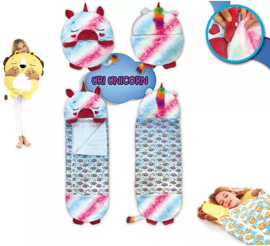 Translation missing: pt-PT.Saco de Dormir Uri Unicornio con cojín de 135 cm
