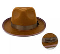 Sombrero de Alas marrón de 30x11 cm