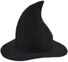 Chapéu de bruxa de feltro