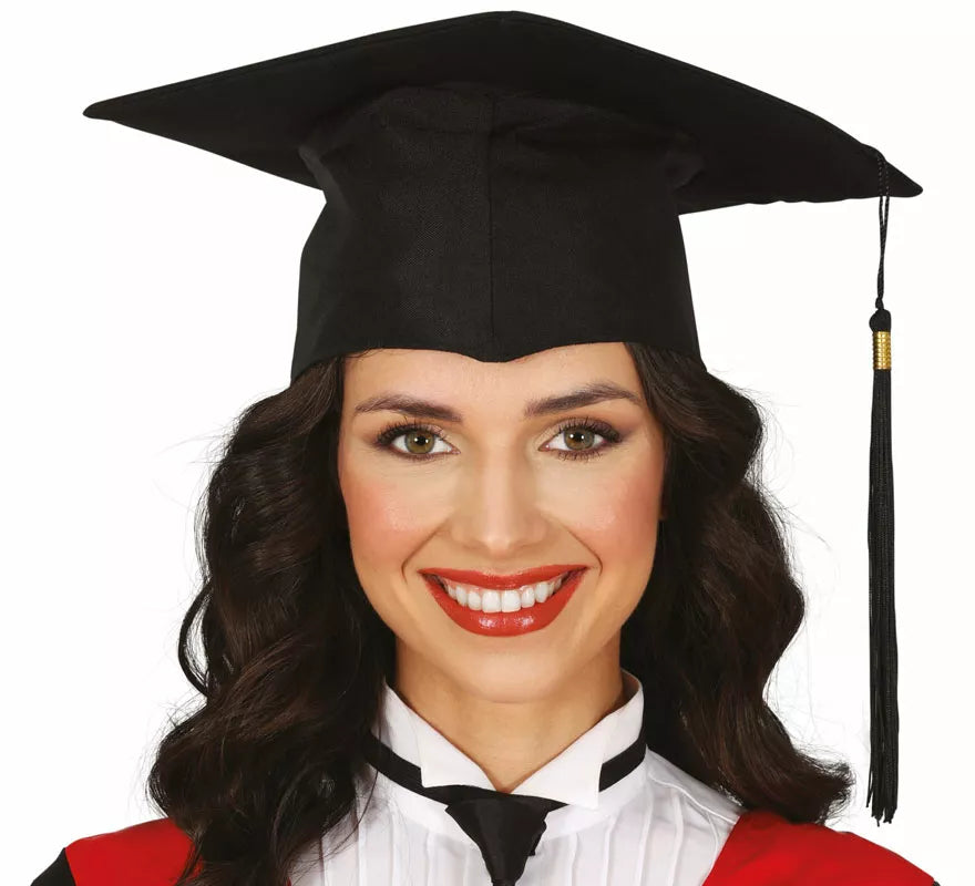 Translation missing: pt-PT.Sombrero de Estudiante graduado de tela adulto